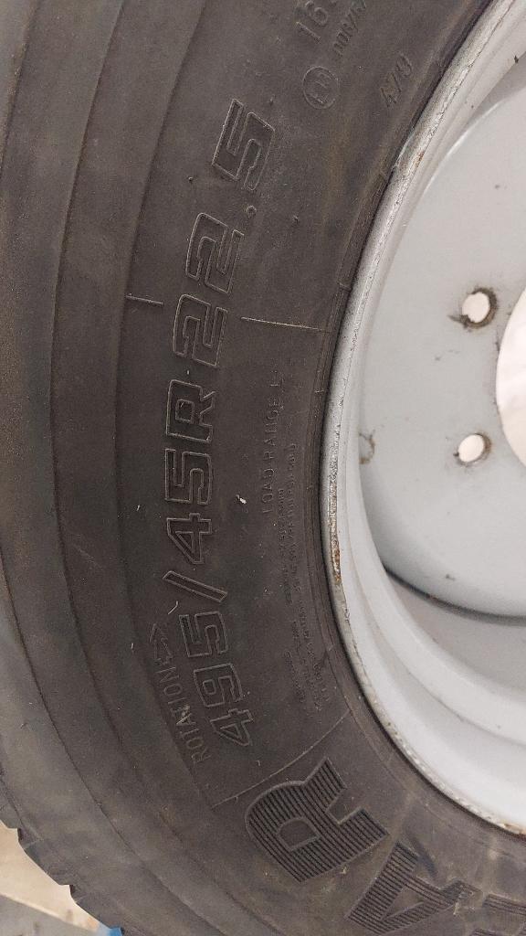 band495/45R 22.5 met velg zf steek groot, Zakelijke goederen, Ophalen
