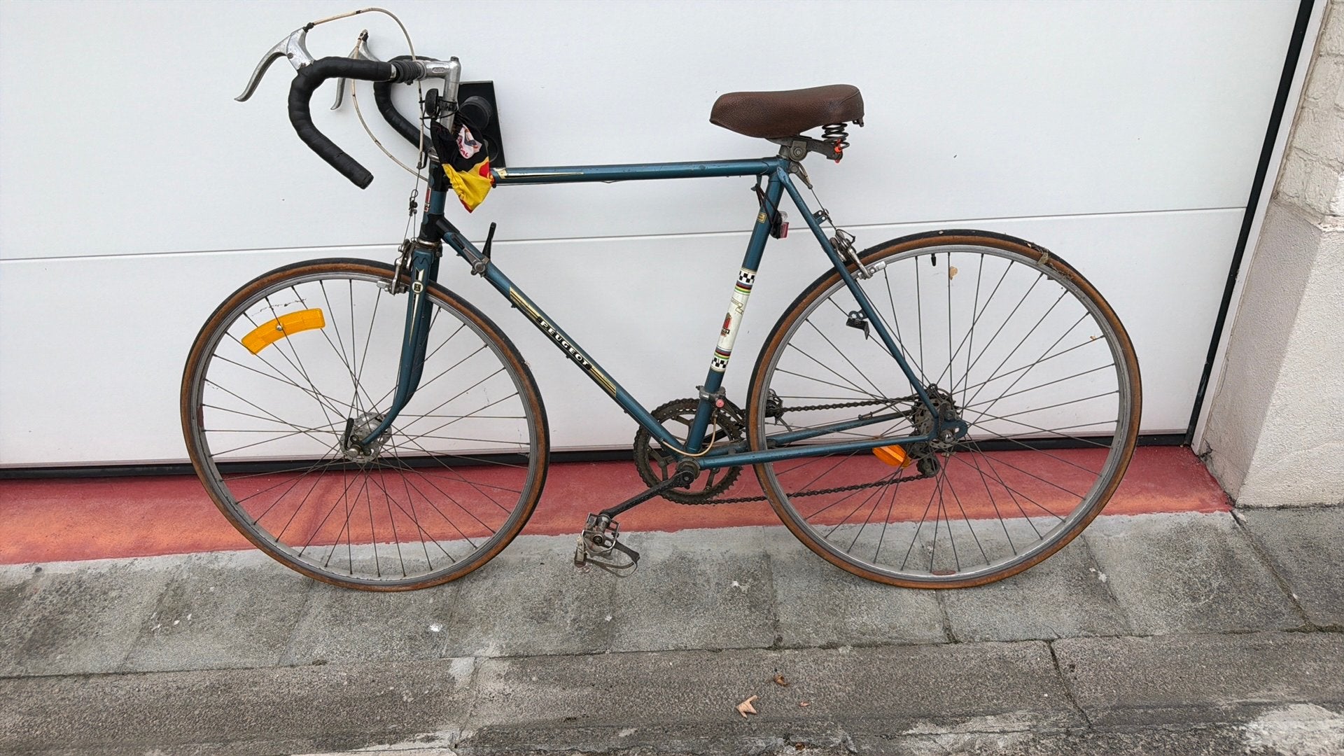 Velo de course Peugeot vintage, Vélos & Vélomoteurs, Enlèvement, Frein sur jante, Années 60 ou plus récent