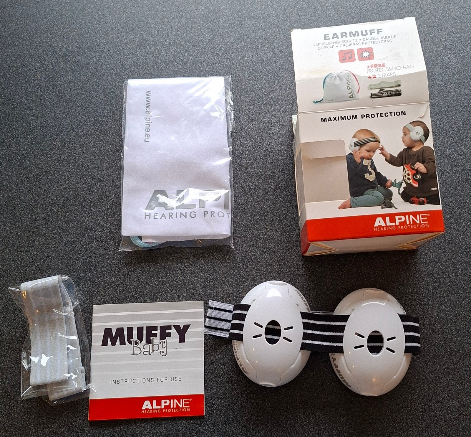 Protection auditive pour bébé : Alpine, Enfants & Bébés, Enlèvement ou Envoi, Comme neuf, Cadeau d'accouchement