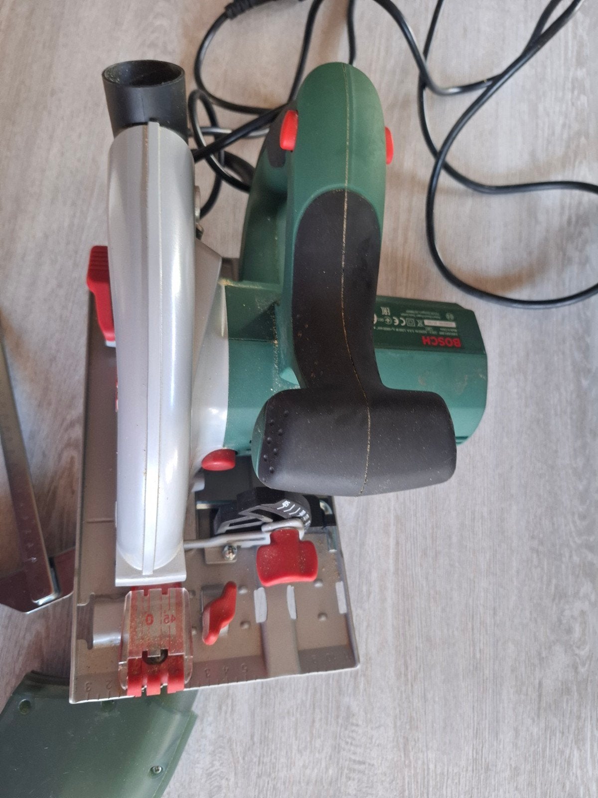scie circulaire bosch pks 55 A, Enlèvement, Comme neuf, Scie circulaire
