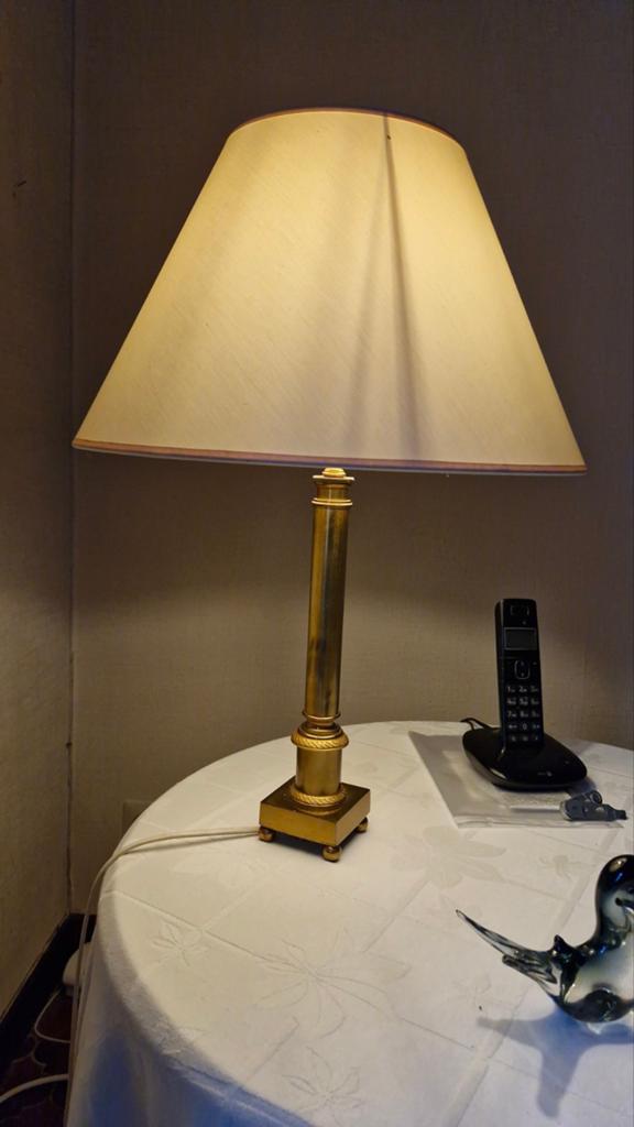 Lampe vintage laiton, Ophalen