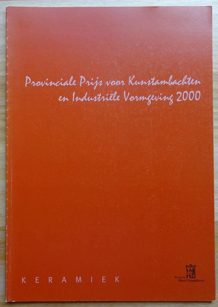 Keramiek West-Vlaanderen 2000, Boeken, Ophalen of Verzenden, Zo goed als nieuw, Grafische vormgeving