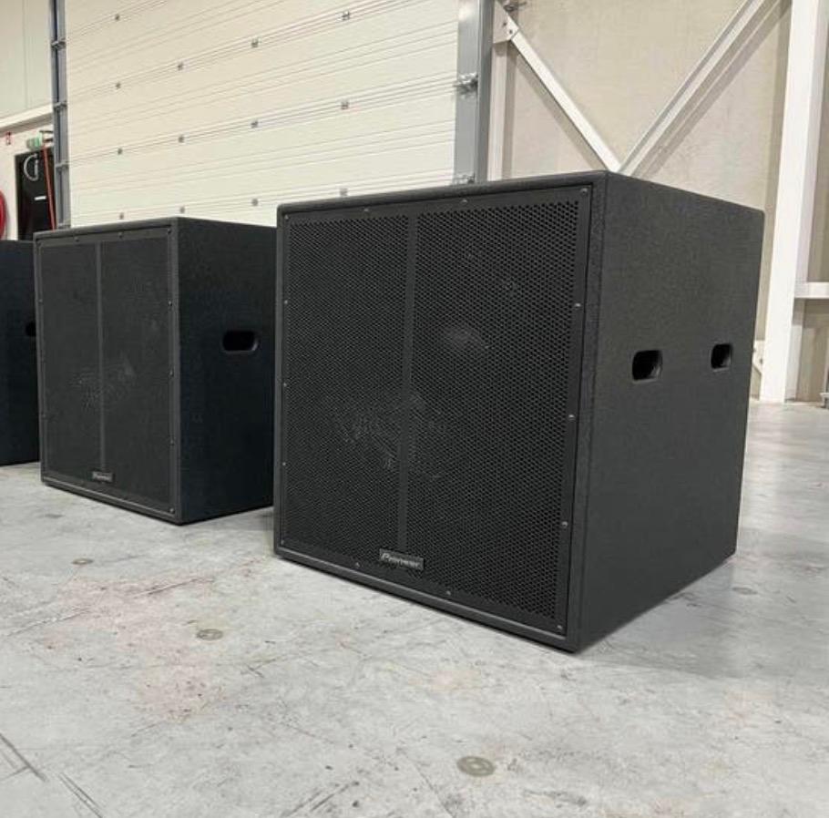 Set van 2 x Pioneer XY-118S subwoofers, Neuf, Autres marques, Subwoofer, Enlèvement