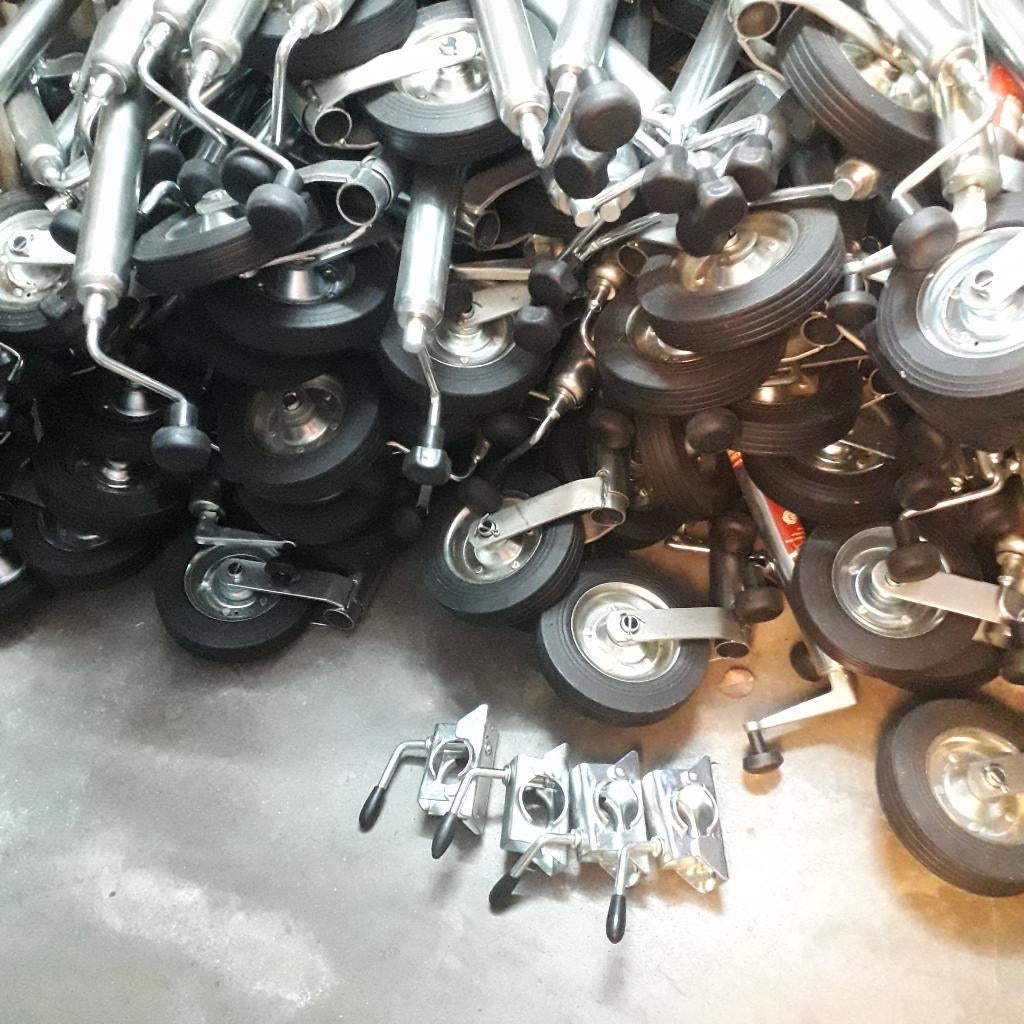 neuswiel met klem, Auto diversen, Aanhangwagen-onderdelen, Ophalen of Verzenden, Nieuw