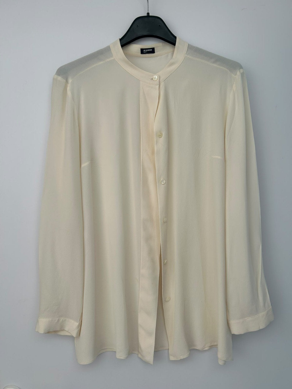 Bloesje Jil Sander, Taille 38/40 (M), Enlèvement ou Envoi, Beige, Jil Sander