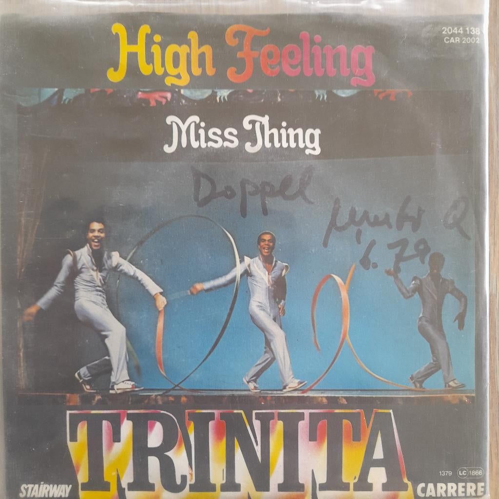Trinita-High feeling 7'', Ophalen of Verzenden, Gebruikt, Pop