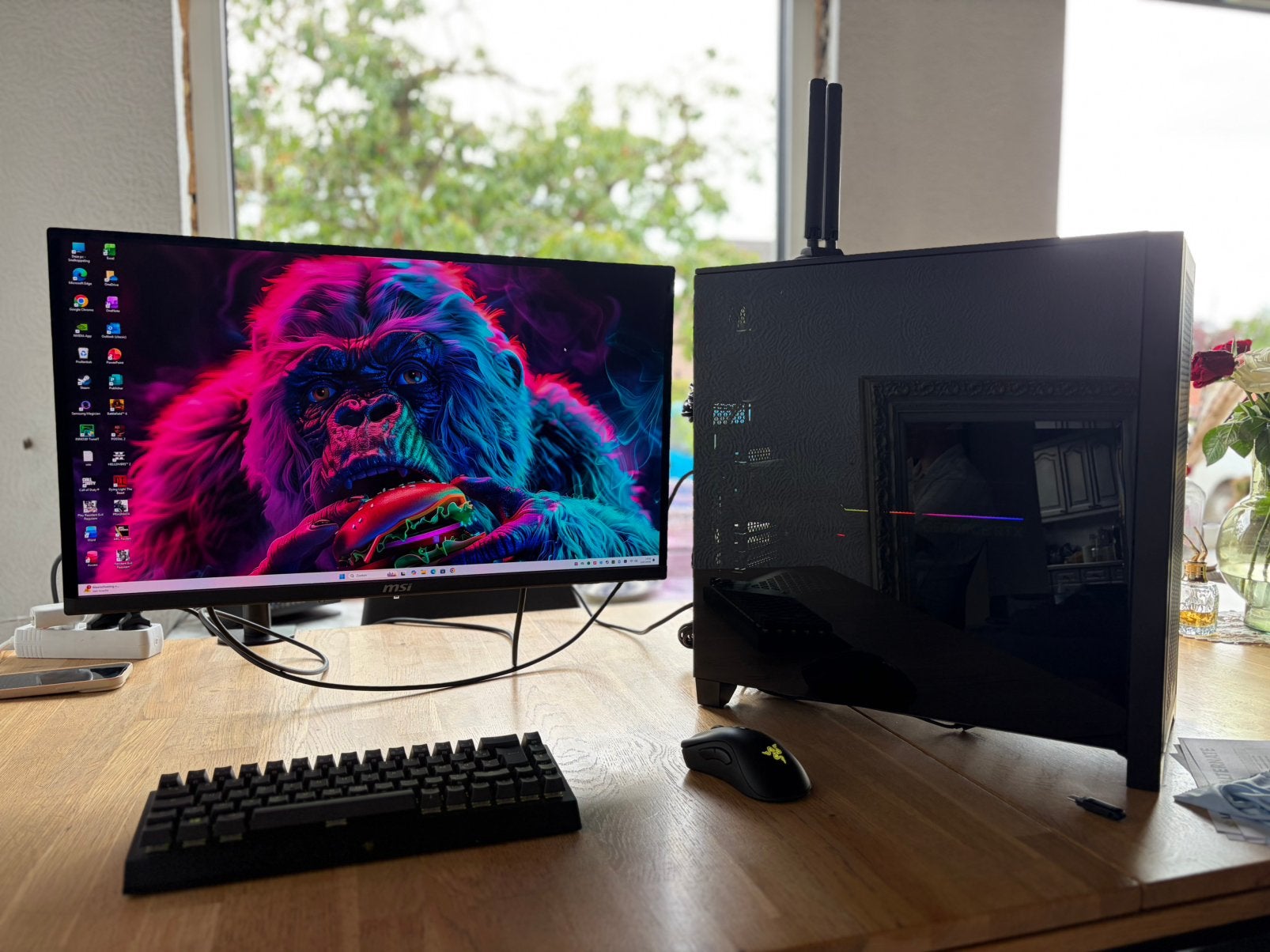 OLED l 7800x3d l RTX 4080 l 32GB DDR5 l 5TB SSD!, 32 GB, Virtual Reality, Zo goed als nieuw, SSD