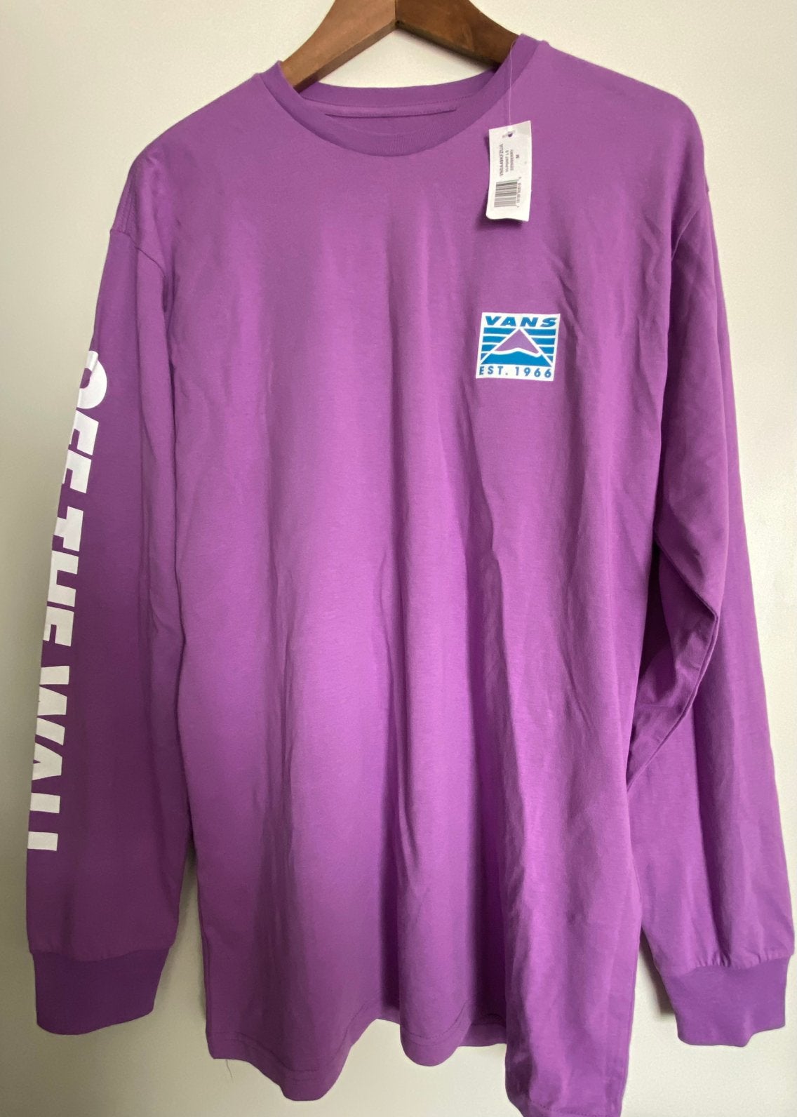 T-shirt VANS - Lange mouwen (Medium), Ophalen, Zo goed als nieuw, Maat 48/50 (M)
