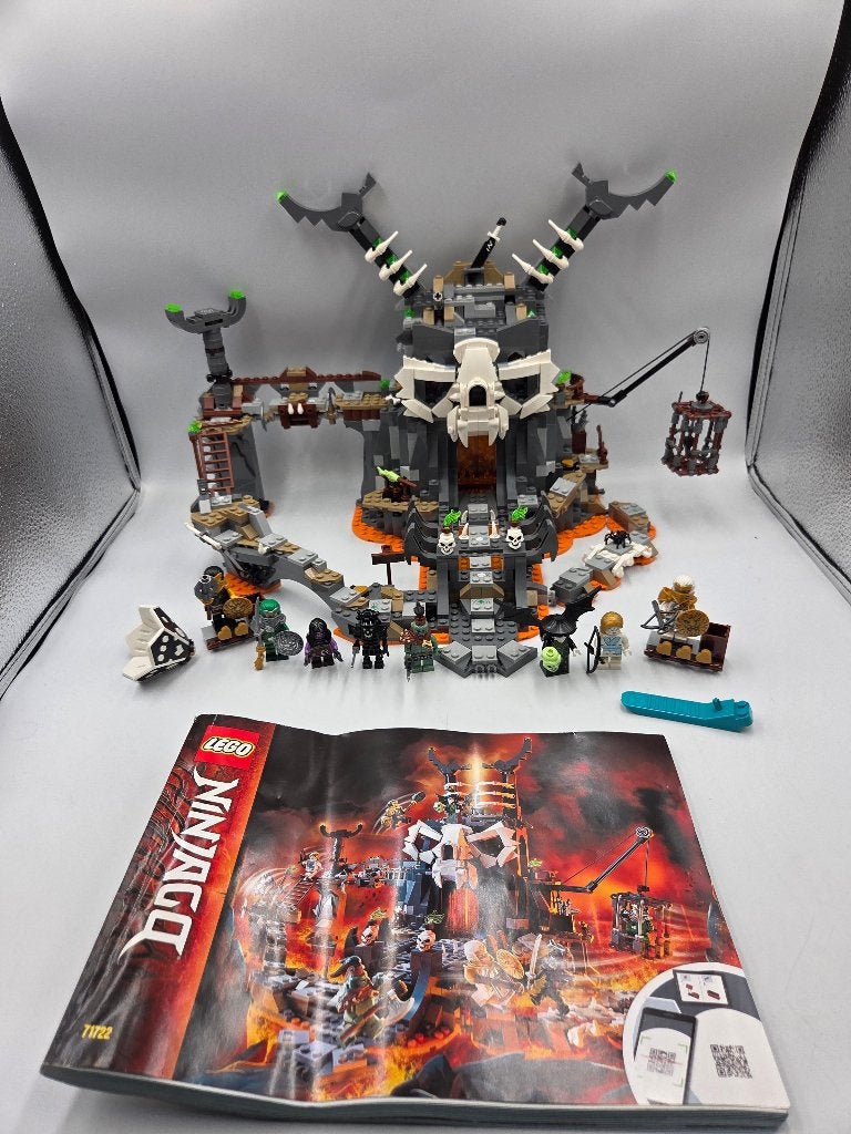 Lego Ninjago 71722 Skull Sorcerer's Dungeons, Lego, Ophalen of Verzenden, Zo goed als nieuw, Inclusief instructies