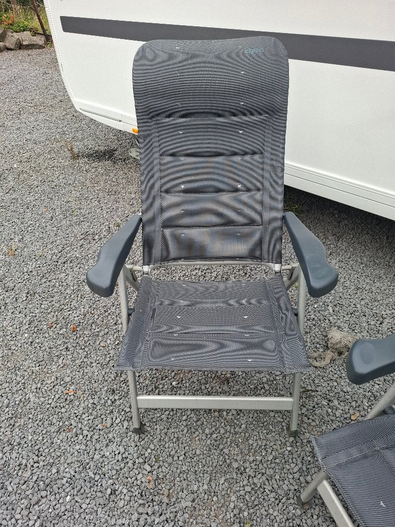 Crespo campingstoelen, Caravanes & Camping, Enlèvement, Utilisé, Chaise de camping