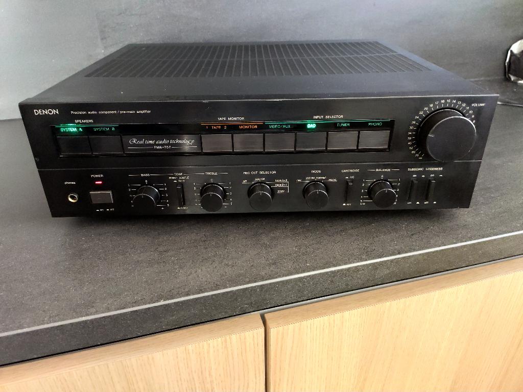 Amplificateur Denon PMA 757 80 W, Enlèvement ou Envoi, Denon, 60 à 120 watts, Stéréo