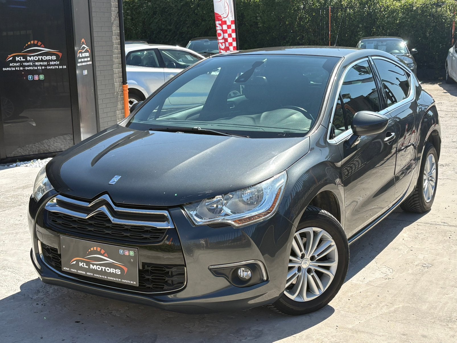 CITROËN DS4 EXCLUSIVE 1.6 HDI 2013 EURO 5, Autos, Cuir, Achat, Entreprise, Noir