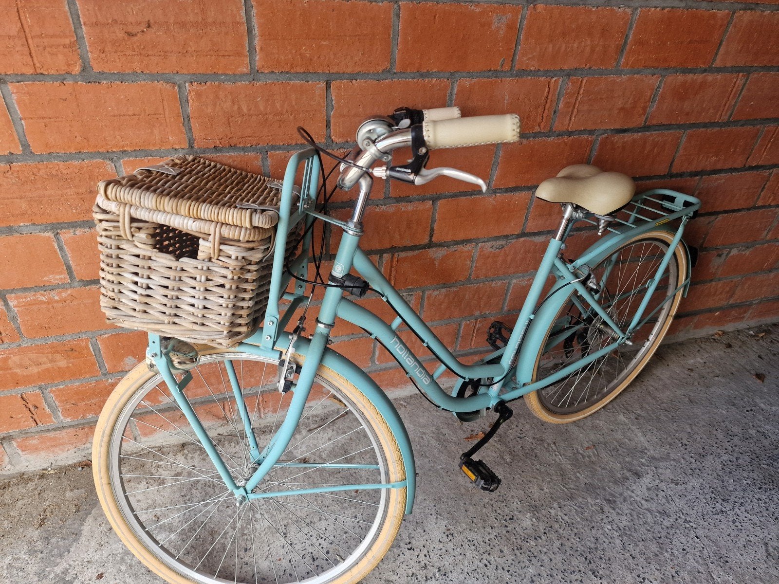 Damesfiets, Ophalen