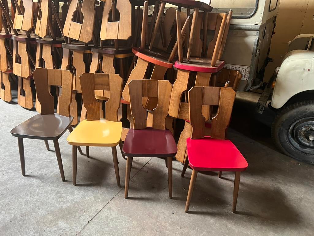 Lot 100x P10 horeca of restaurant stoelen, Huis en Inrichting, Stoelen, Ophalen, Zo goed als nieuw