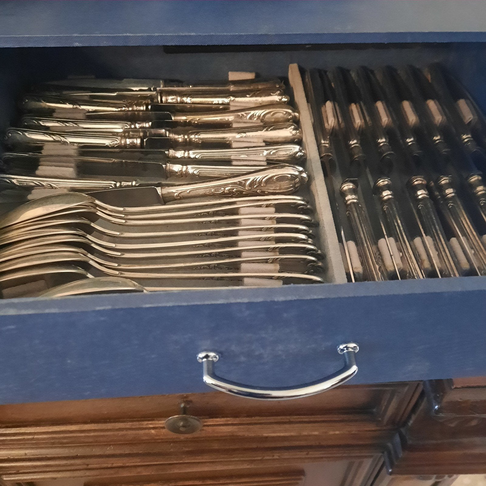 Bestekbak , zie foto's . Gestempeld . Uit inboedel ., Ophalen