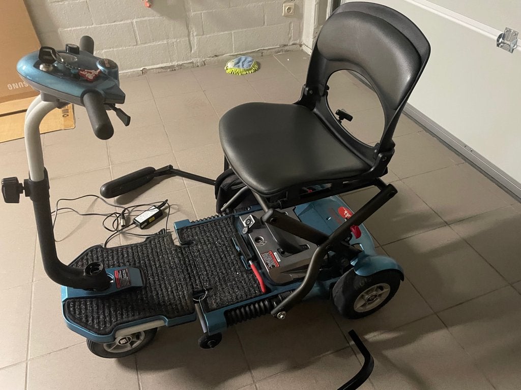 Heartway Brio S19+ opvouwbare scootmobiel, Diversen, Ophalen, Gebruikt