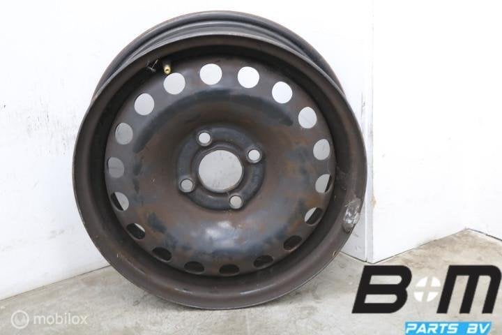 1 lsose 14 inch stalen velg VW Up 1S0601027G, Auto-onderdelen, Banden en Velgen, Gebruikt, Velg(en)