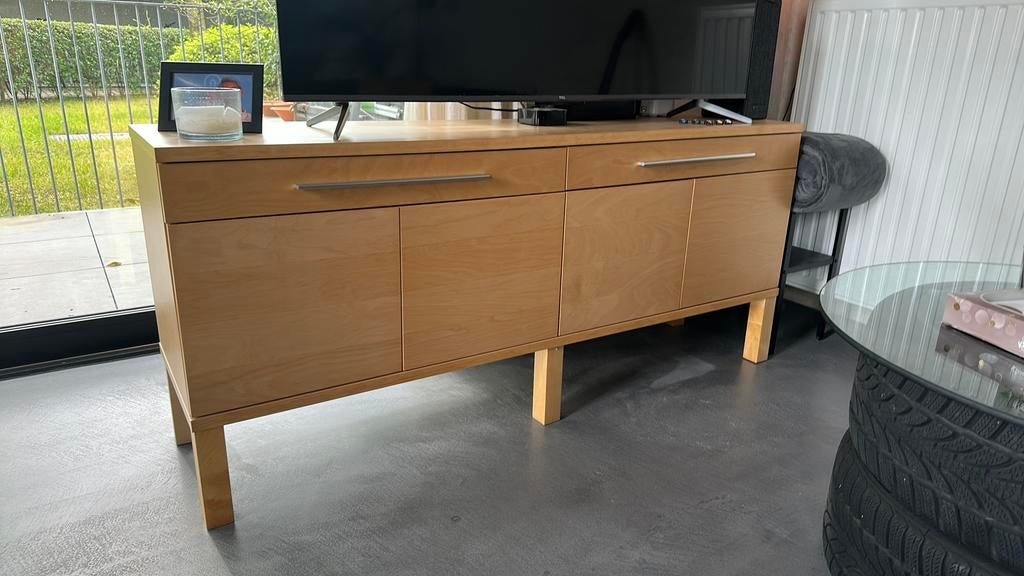 Tv meubel / dressoir, Ophalen, Modern., Gebruikt, 150 tot 200 cm