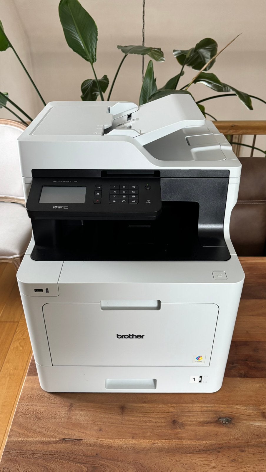 Laserprinter Brother MFC-L8690 all-in-one A4 laserprinter, Computers en Software, Ophalen, Faxen, Printer, Draadloos