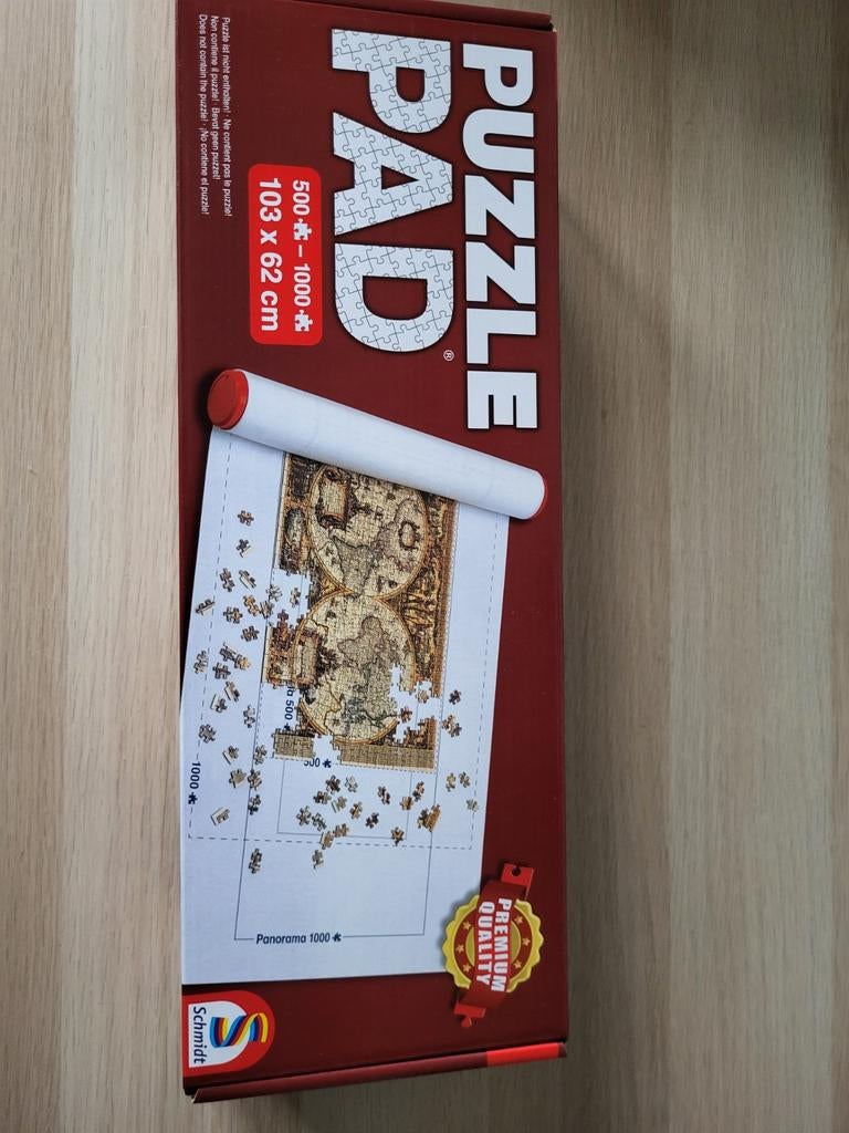 Puzzelmat, Ophalen