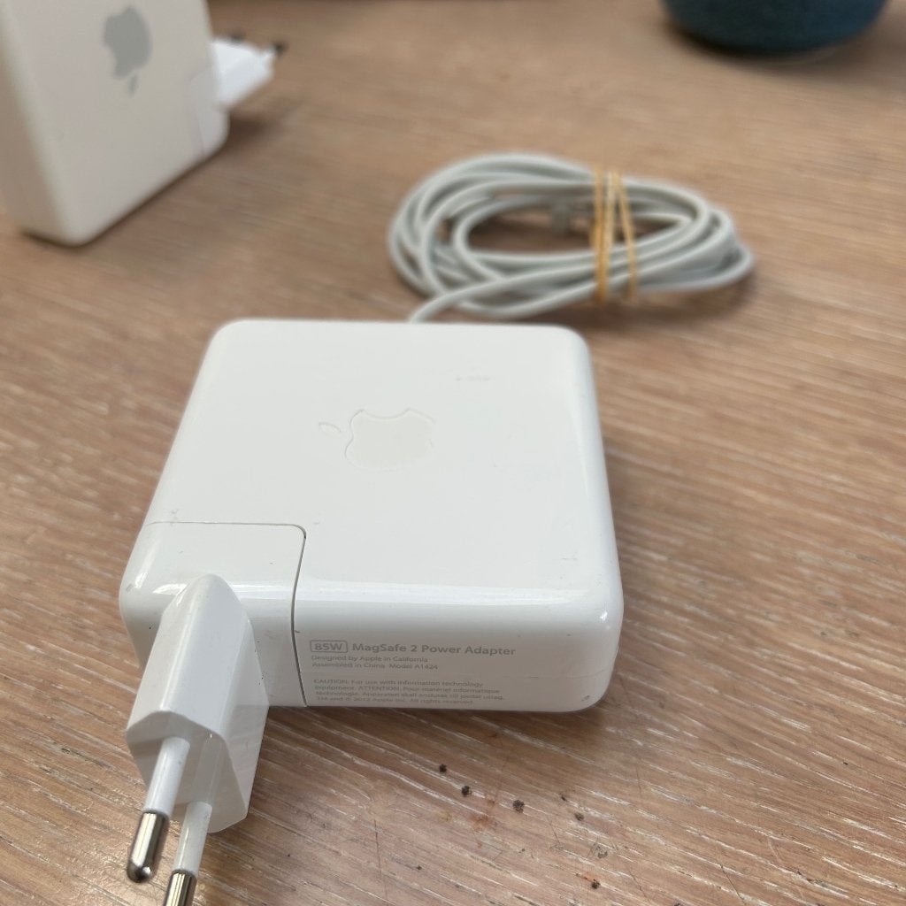 Originele Apple 85W MagSafe 2 oplader A1424 MacBook Pro, Computers en Software, Ophalen of Verzenden, Zo goed als nieuw, Apple