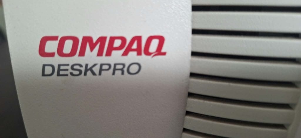 Oude vintage Computer, Computers en Software, Vintage Computers, Ophalen, Compaq