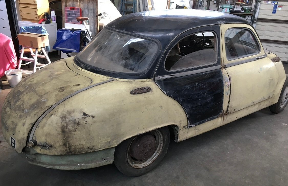 Aluminium Panhard Dyna Z, Particulier, Te koop