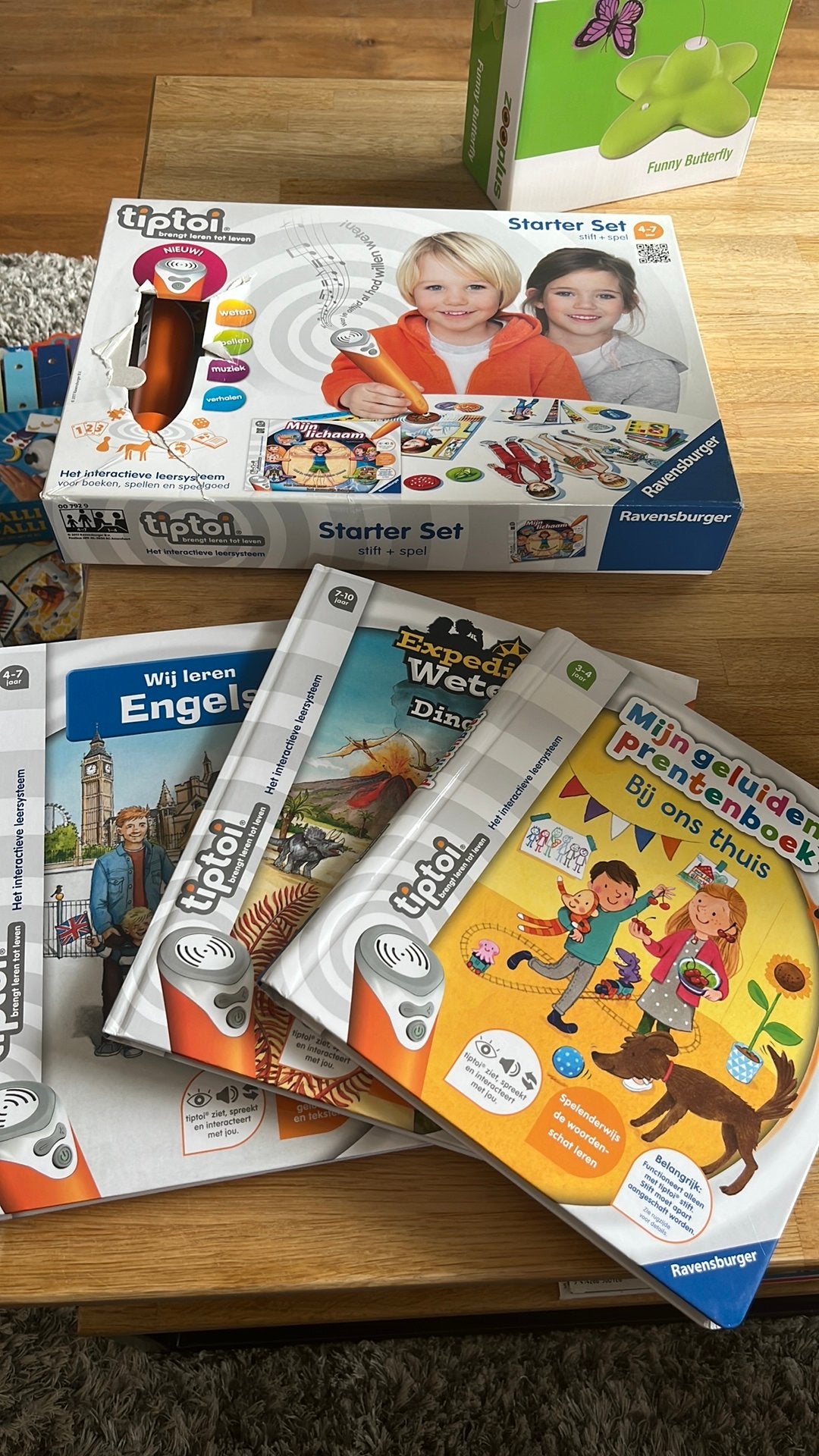 Tiptoi set, Kinderen en Baby's, Speelgoed | Educatief en Creatief, Ophalen of Verzenden, Gebruikt
