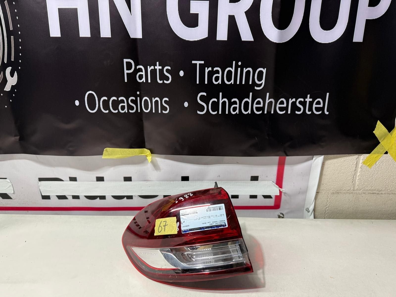 Renault Scenic IV Achterlicht Links, -, Utilisé, -, -