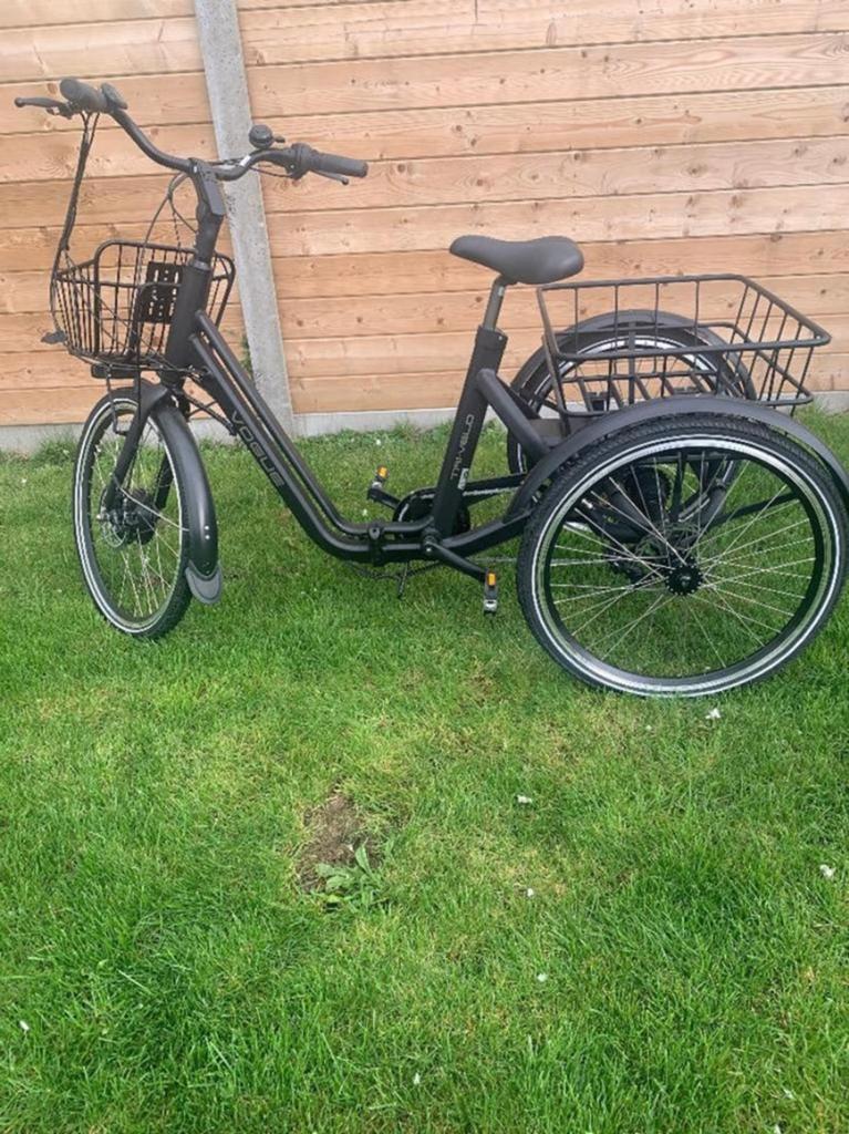 Vogue tri-velo elektrische driewieler - Nieuwstaat, Vélos & Vélomoteurs, Vélos électriques, Comme neuf, Enlèvement