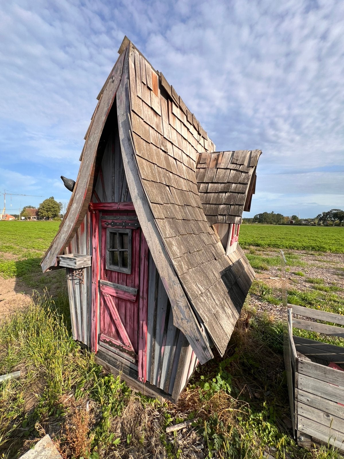 Decoratie huisje, Ophalen, Gebruikt
