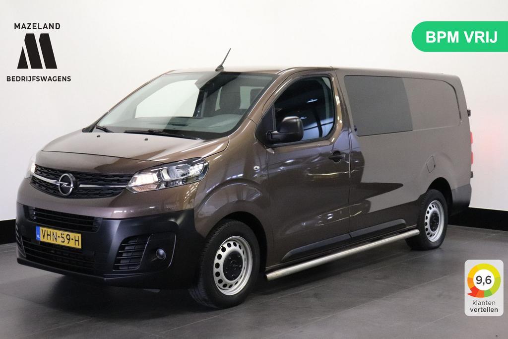 Opel Vivaro 2.0 CDTI L3 122PK Dubbel Cabine EURO 6 - Airco -, Bruin, Bedrijf, 196 g/km, Te koop
