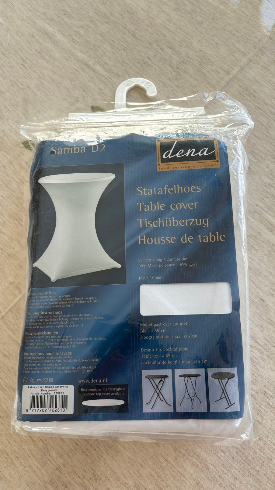 Statafelhoes. Nieuw in verpakking. Klassieke maat., Ophalen, Wit