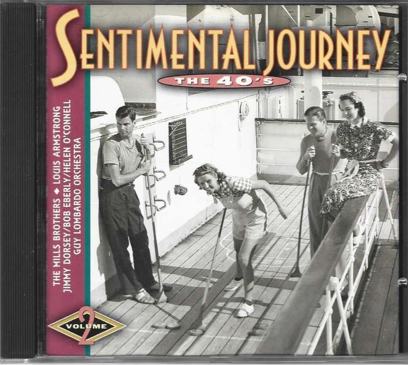 CD Sentimental Journey - The 40's Vol. 2, Ophalen of Verzenden, Zo goed als nieuw, Verzamelalbum, Pop