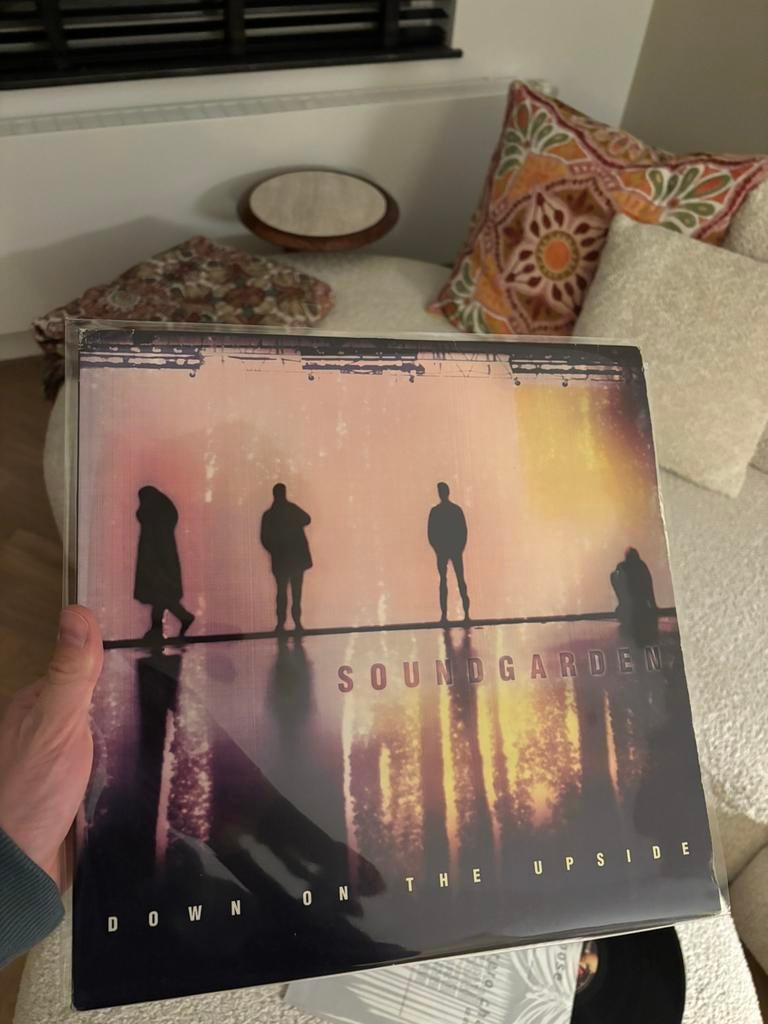 Lp soundgarden - down on the upside 1996 vg+ vinyl, Cd's en Dvd's, Vinyl | Hardrock en Metal, Ophalen of Verzenden, Zo goed als nieuw