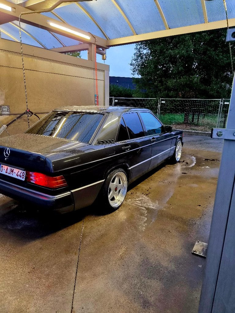 Mercedes benz 190E Sportline, Auto's, Automaat, Zwart, Mercedes-Benz, Overige kleuren