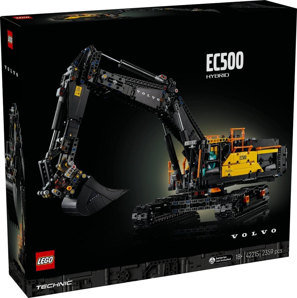 LEGO - 42215 - Volvo EC500 Hybrid Excavator, Lego, Nieuw, Ophalen of Verzenden, Technic