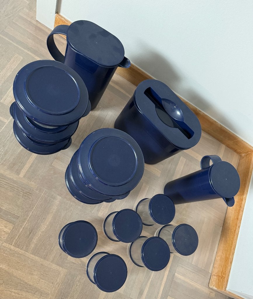 Collection Tupperware Preludio, Enlèvement, Comme neuf, Bleu, Autres types