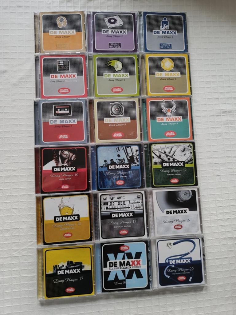 De Maxx Long Player lot 30 dubbel cd's, CD & DVD, CD | Compilations, Enlèvement, Comme neuf, Dance