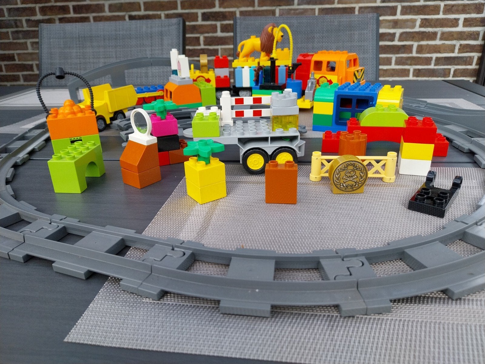 Werkende luxe treinset van LEGO Duplo., Kinderen en Baby's, Ophalen, Gebruikt, Duplo