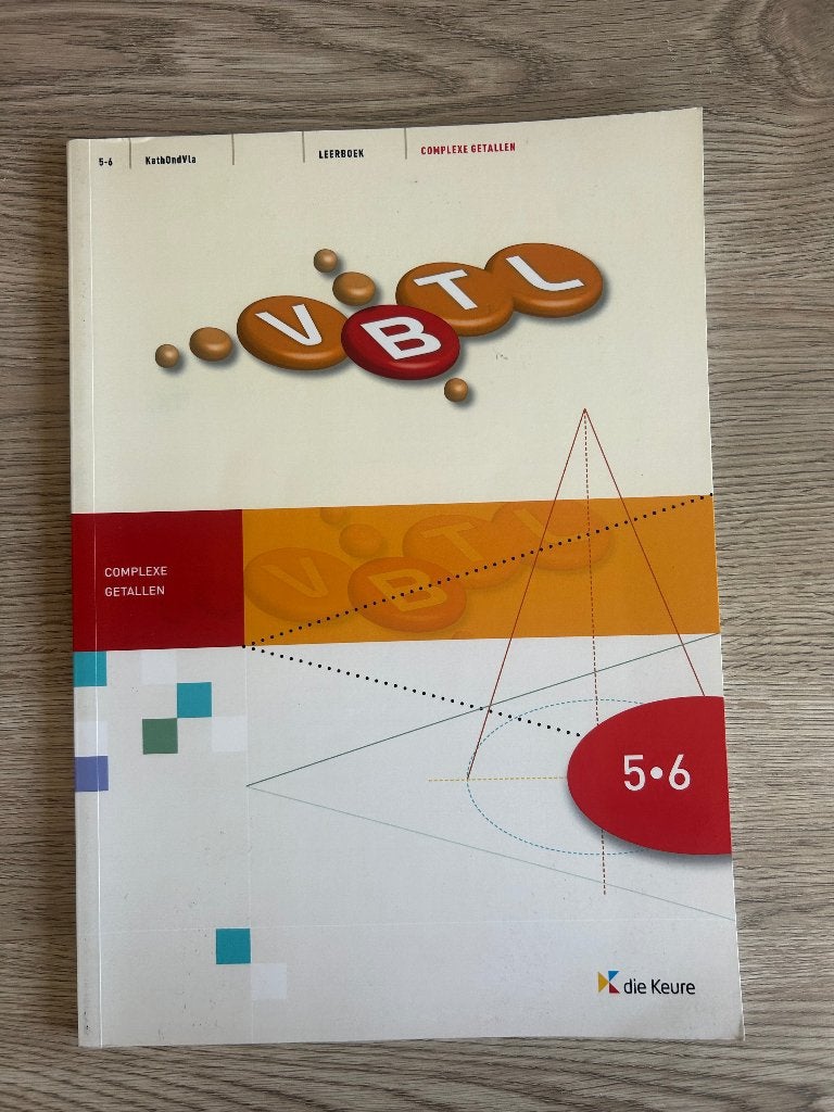 VBTL 5/6 Complexe getallen & Matrices en stelsels uitgebreid, Boeken, Ophalen, ASO, Wiskunde A, Die keure