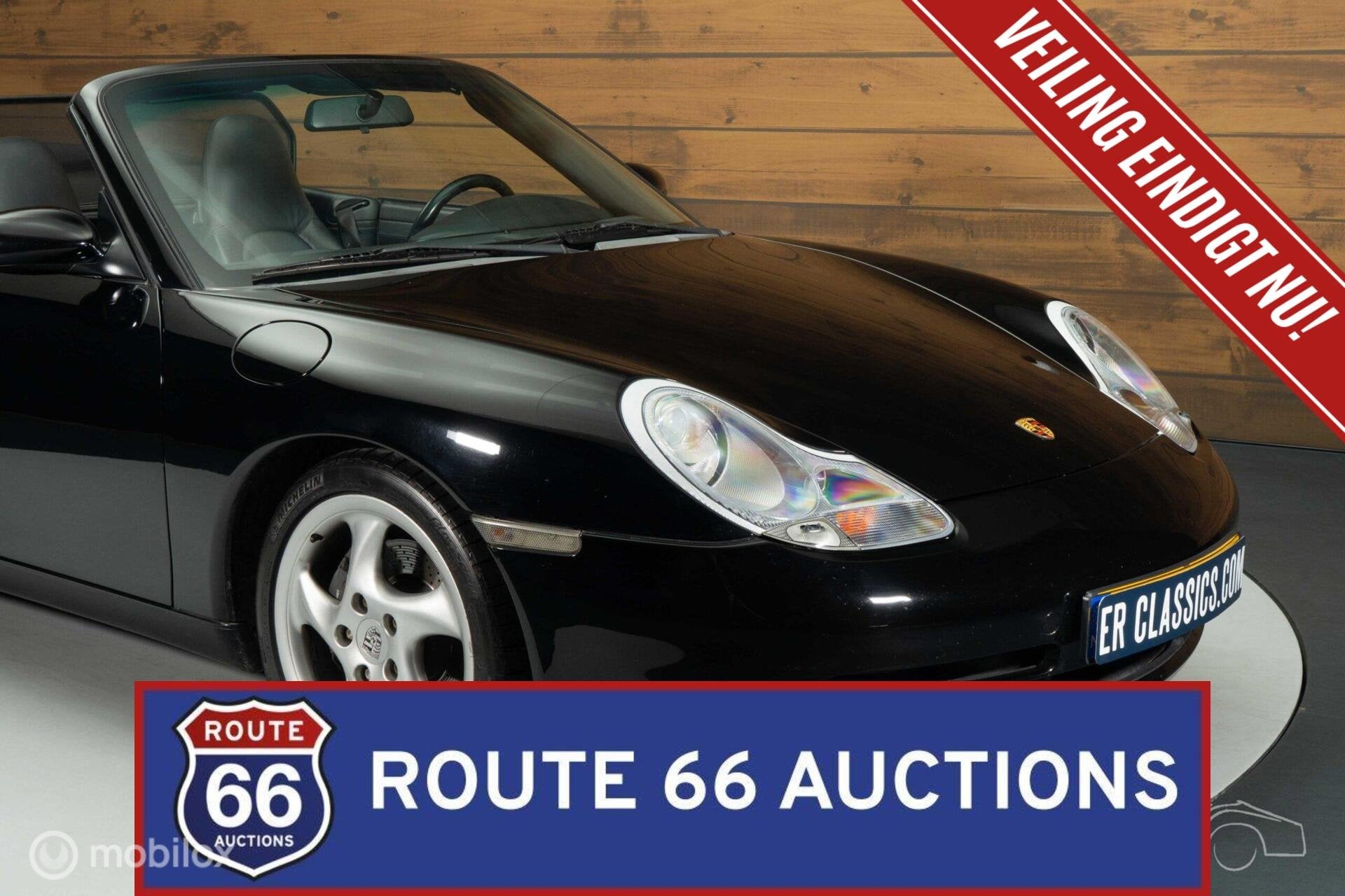 Porsche 911 Carrera Cabriolet | 2001 | Route 66 Auctions, Autos, Achat, Entreprise, Boîte manuelle, Autre carrosserie