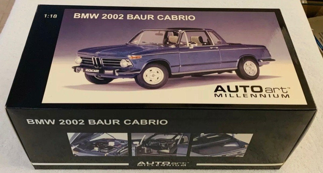 bmw 2002 bauer cabriolet 1.18, Enlèvement