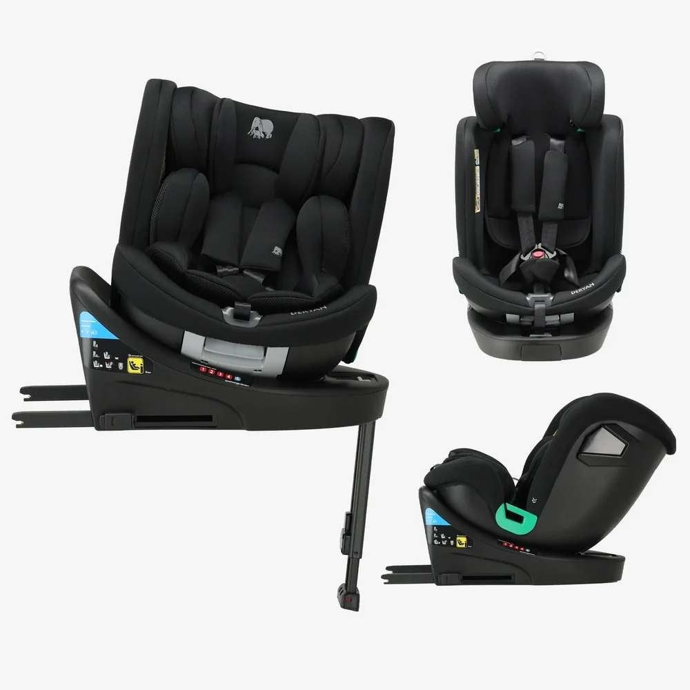 DERYAN Chase Luxe i-Size Autostoel 0-36 kg – Zwart, Autres marques, Enlèvement ou Envoi, Comme neuf, Isofix