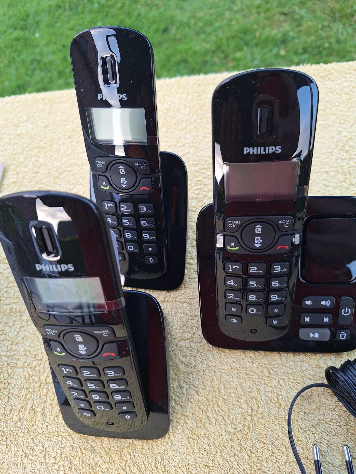 Philips CD1863B, Telecommunicatie, Vaste telefoons | Handsets en Draadloos, Ophalen of Verzenden, Nieuw, 3 handsets, Stralingsarm