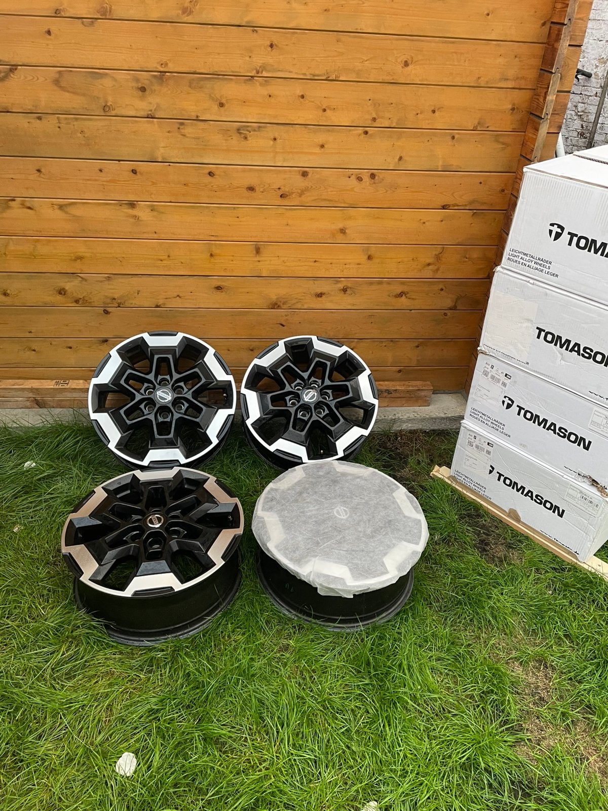 Jantes 6x114,3 18 pouces/jantes OEM/jantes noires, Enlèvement, Comme neuf