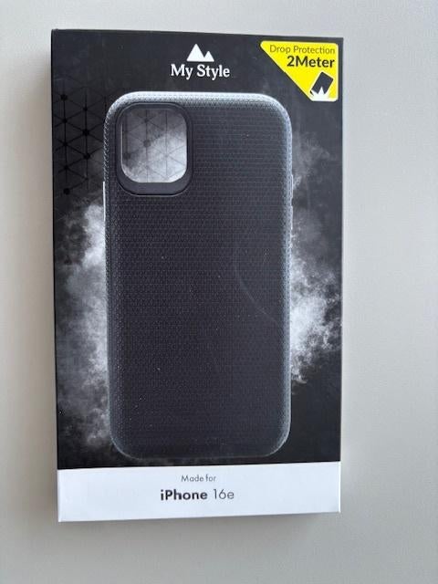 iPhone 16 hoesje – zwart – nieuw in verpakking, Zwart, Frontje of Cover, Nieuw, Ophalen of Verzenden