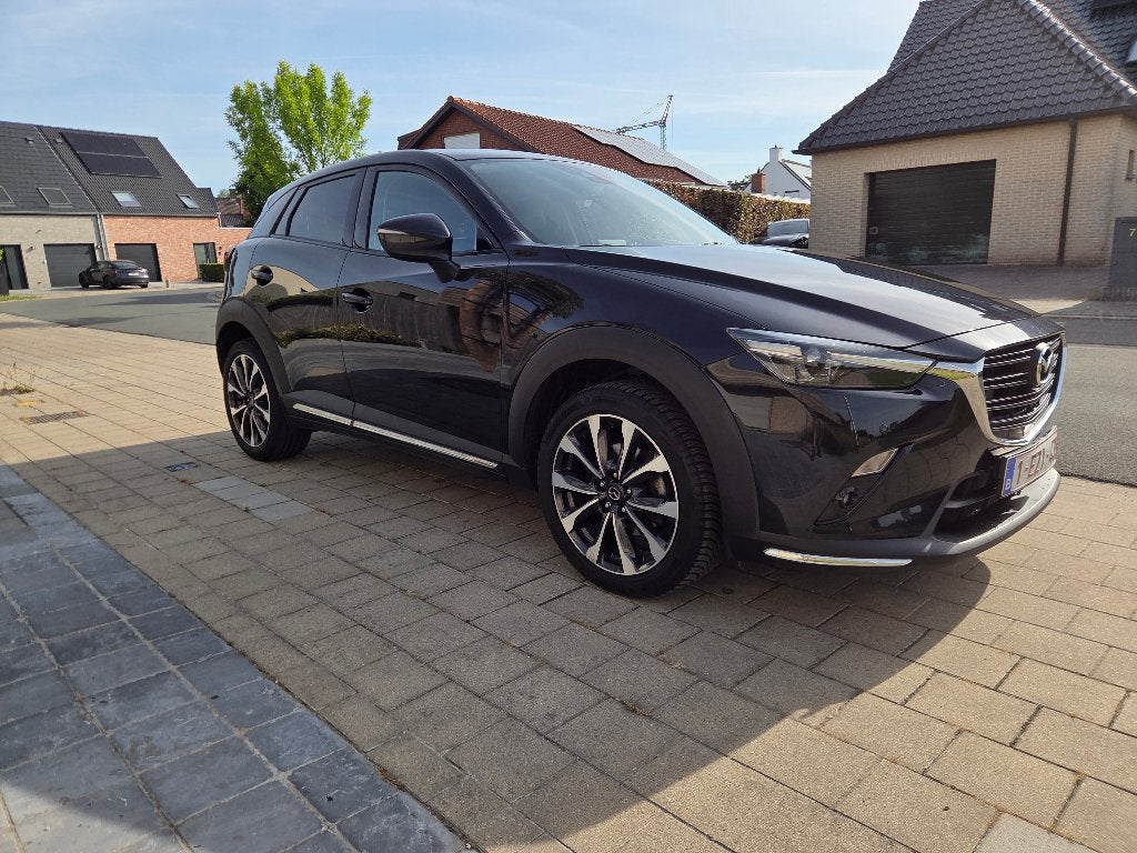 Mazda CX-3 Hakoné SkyActive-G automaat, Auto's, 1998 cc, Lichtsensor, 89 kW, Zwart
