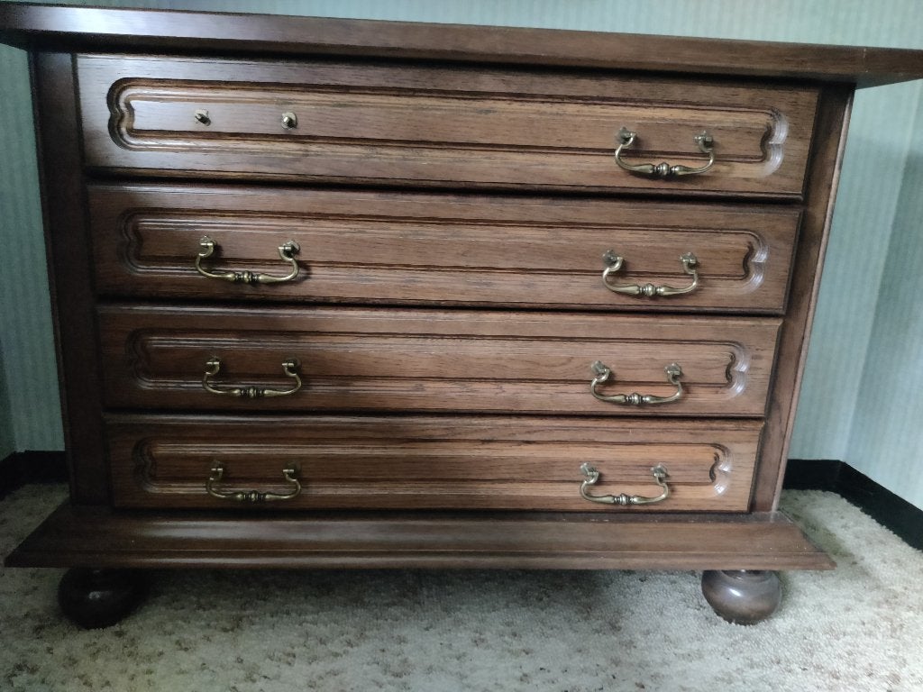 Slaapkamer, Ophalen, Gebruikt, Bruin, Klassiek