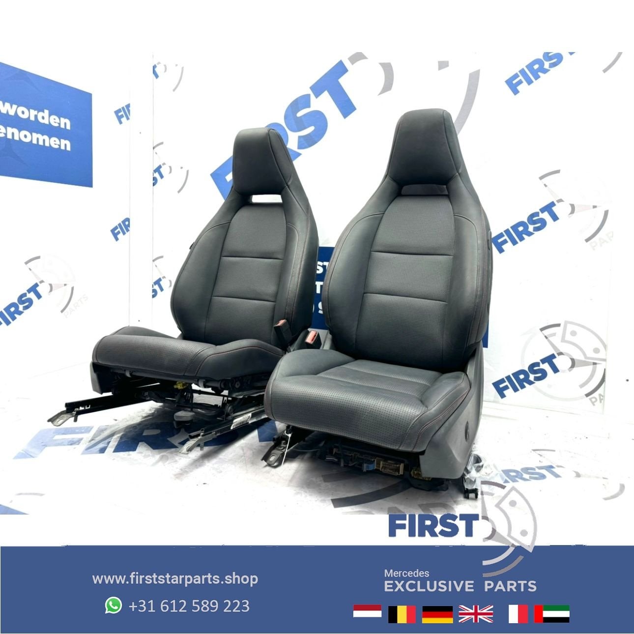 W176 AMG interieur W117 CLA Stoelen W156 GLA Alcantara leer, -, Utilisé, -, Envoi